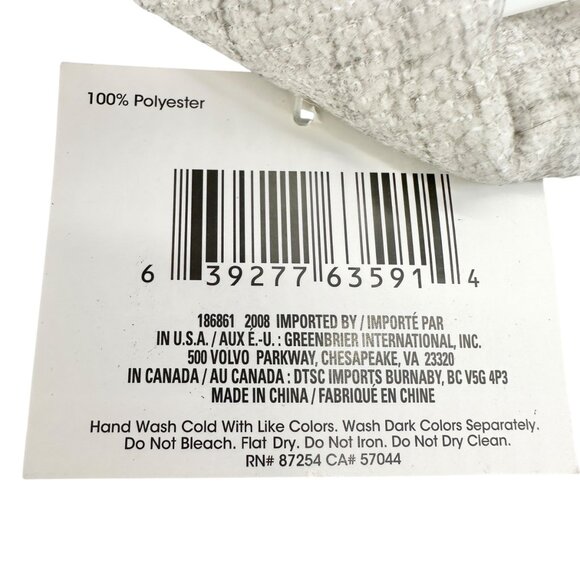 Christmas Winter Set Kitchen Towel 15x25 plus 2 Matching Tree Themed Ornaments - Picture 4 of 6